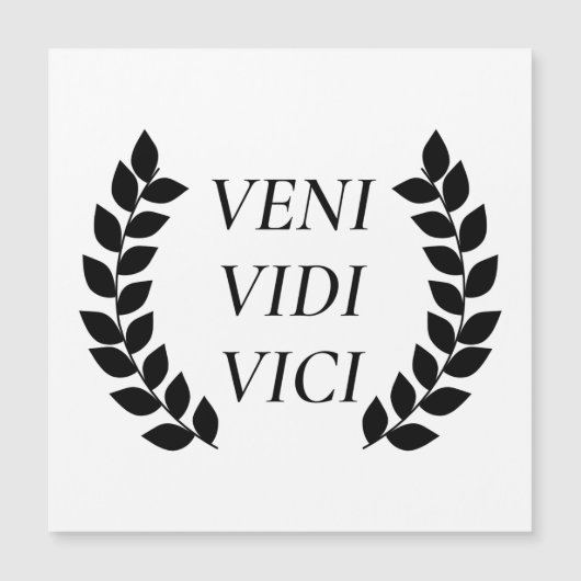 Veni Vidi Vici (Front)