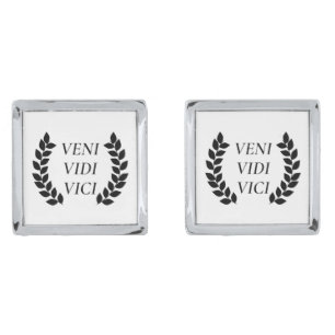 Veni Vidi Vici Cufflinks