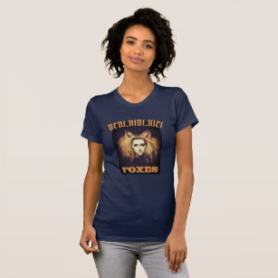 Veni Vidi Vici Foxes Fox Girl T-shirt