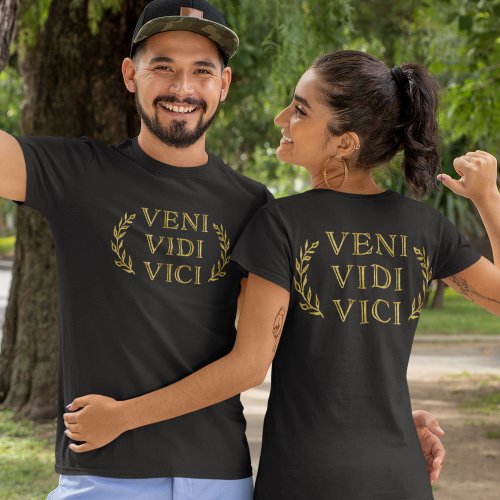Veni Vidi Vici Funny Game Winner T_Shirt