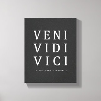 Veni Vidi Vici | Inspirational Quote Wall Art