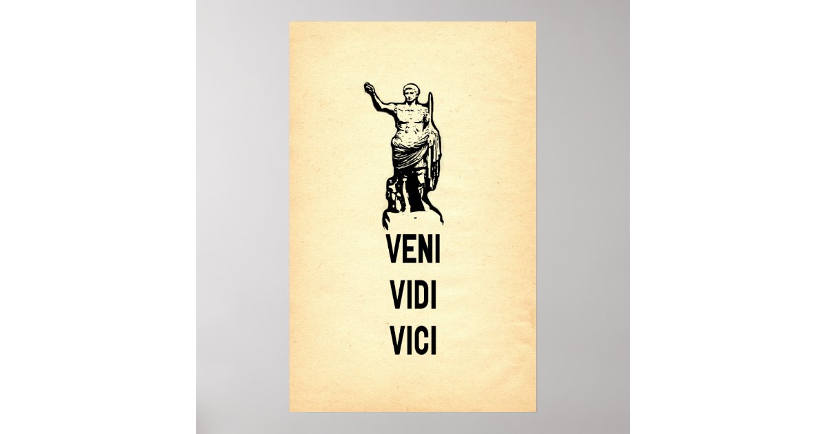 VENI VIDI VICI ROMAN EMPIRE | Art Board Print