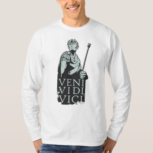 Veni Vidi Vici Julius Caesar Roman T_Shirt