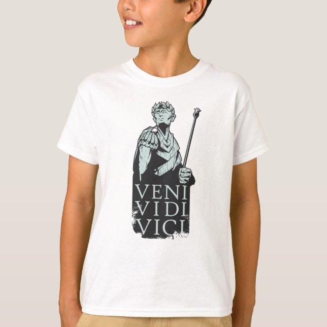Veni Vidi Vici Julius Caesar Roman T-Shirt (Front)