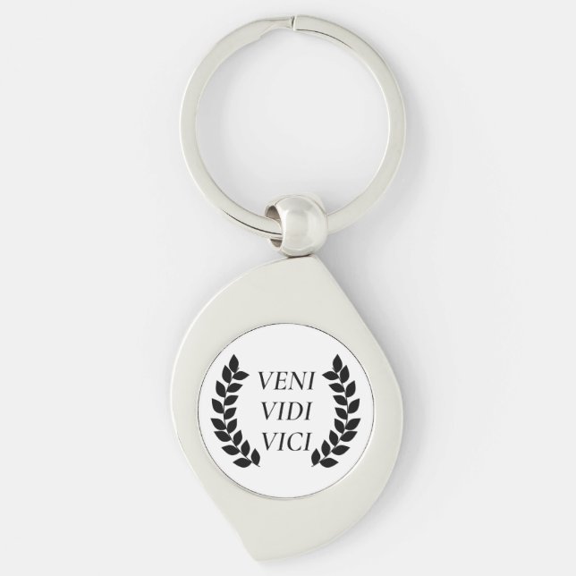 Veni Vidi Vici Keychain (Front)