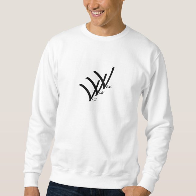 Veni vidi vici logo1 sweatshirt (Front)