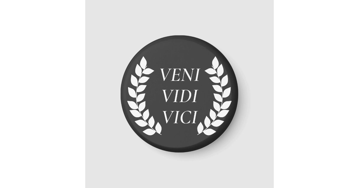 Veni Vidi Vici (I came, I saw, I conquered) - Veni Vidi Vici - Pin