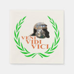 Veni Vidi Vici Paper Napkins