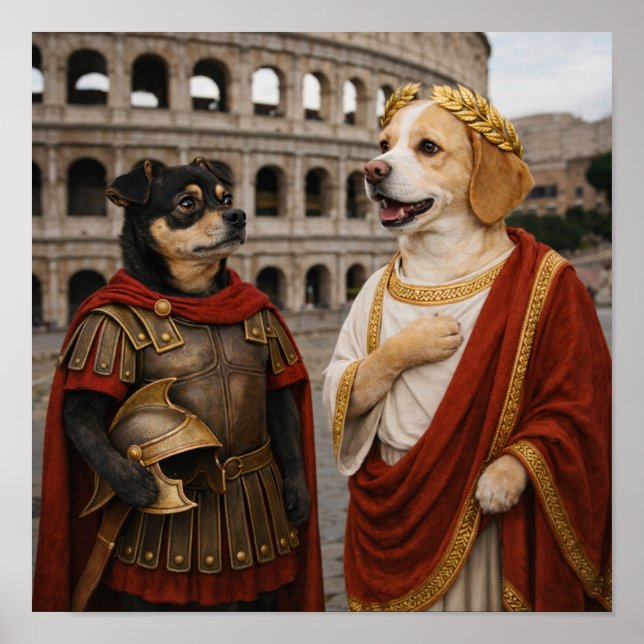 "Veni, Vidi, Vici" Poster (Front)