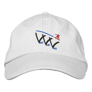 veni vidi vici snowboarder embroidered baseball hat