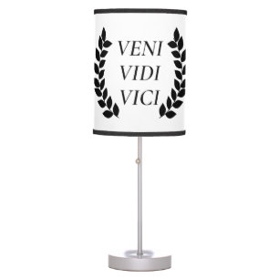 Veni Vidi Vici Table Lamp