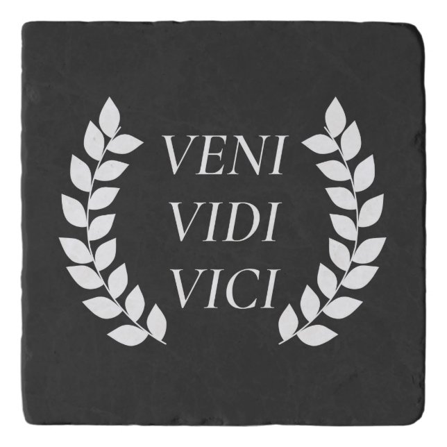 Veni Vidi Vici Trivet (Front)