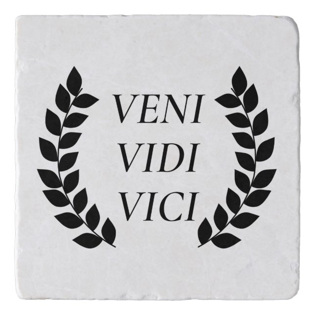 Veni Vidi Vici Trivet (Front)