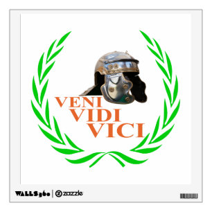 Veni Vidi Vici Wall Decal