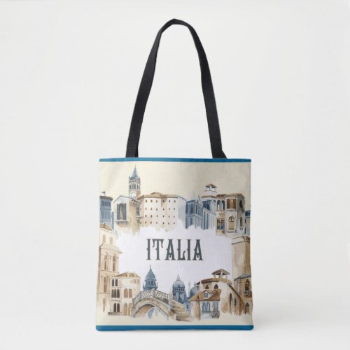 Venice Architecture Bridge of Sighs Tote Bag