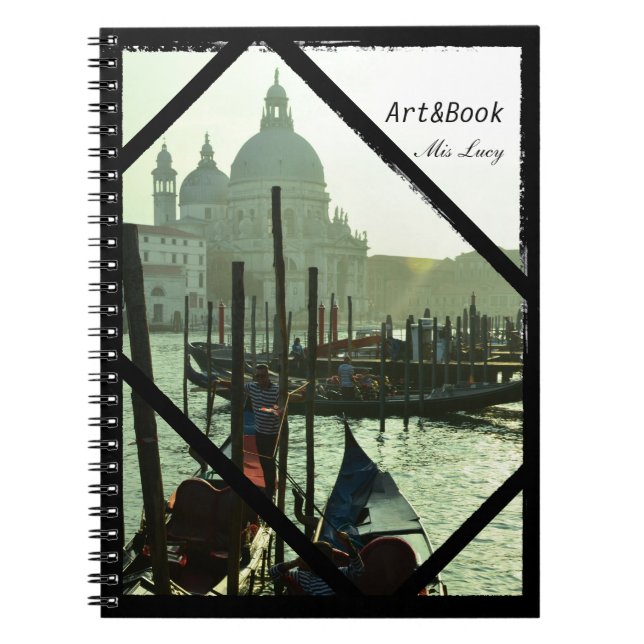 Venice, Architecture, Gondolas (Notebook) Notebook (Front)
