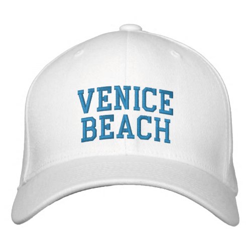 VENICE BEACH BASIC EMBROIDERED FLEX_IT WOOL CAP