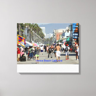 Venice Beach Boardwalk Canvas Print
