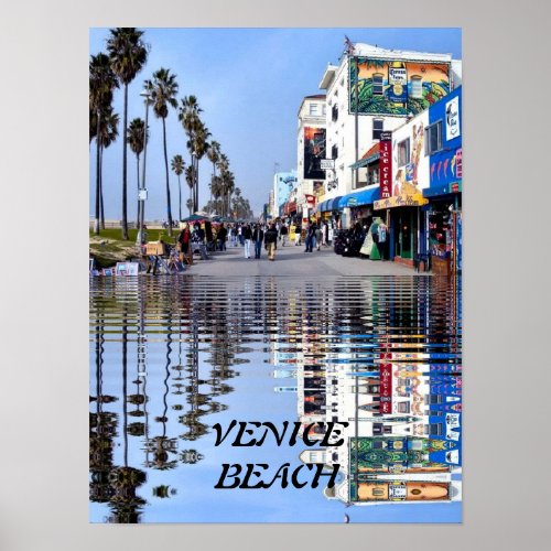 Venice Beach  Califorina Poster