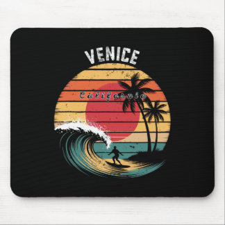 Venice Beach California Beach Surfing  Mouse Pad
