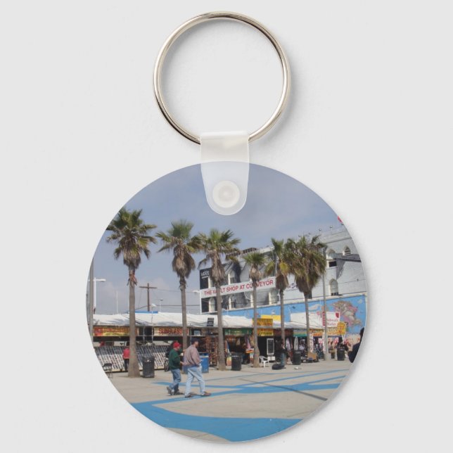 Venice Beach, California Keychain (Front)