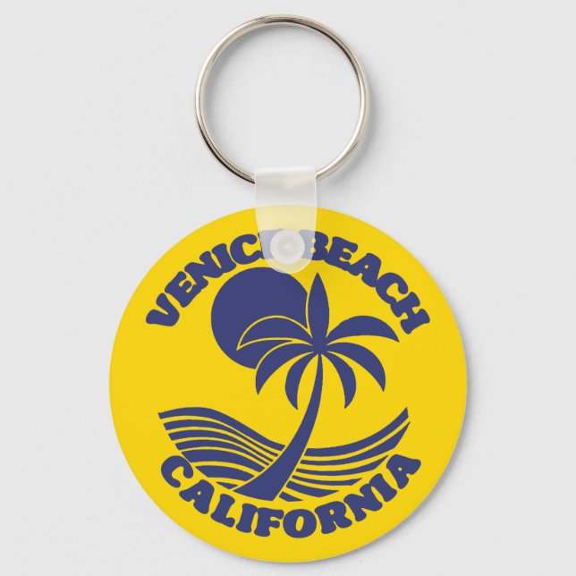 Venice Beach California Keychain (Front)