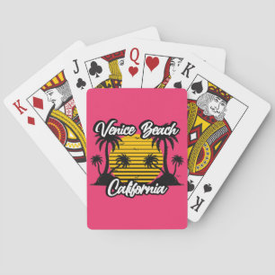 Venice Beach California Poker Cards