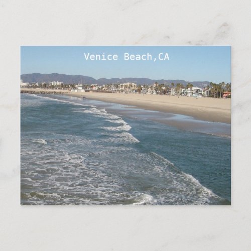 Venice Beach California Postcard