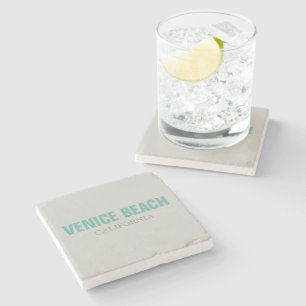 Venice Beach California Style Stone Coaster