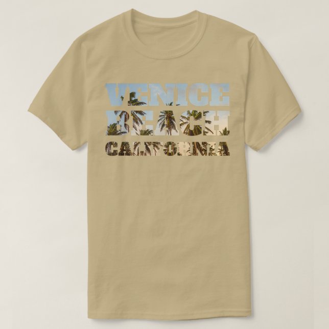 Venice Beach California T-Shirt (Design Front)