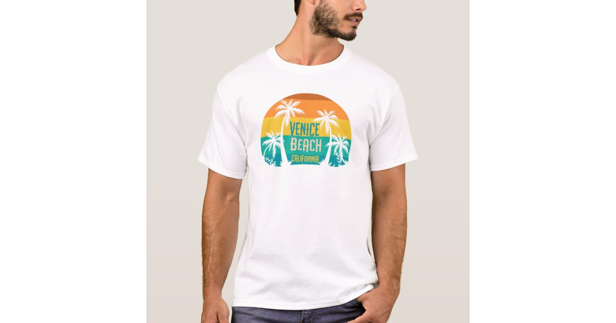 Beach California T-Shirt | Zazzle.com