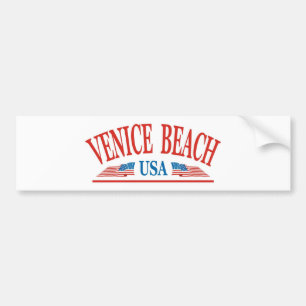 Venice Beach California USA Bumper Sticker