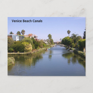 Venice Beach Canals postcard