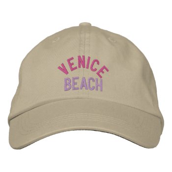 Venice  Beach  Cap by Milkshake7 at Zazzle
