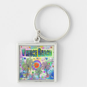 Venice Beach Deep Dream Keychain