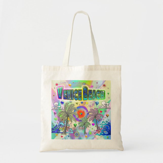 Venice Beach Deep Dream Tote Bag (Front)