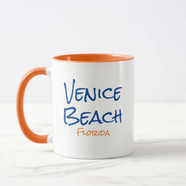 Venice Beach Florida Coffee Mug (Left)