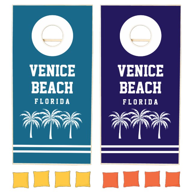 Venice Beach Florida Cornhole Set (Set)