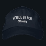 Venice Beach Florida Embroidered Baseball Hat<br><div class="desc">Venice Beach Florida Embroidered Baseball Hat</div>