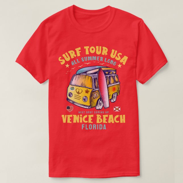 Venice Beach Florida T-Shirt (Design Front)