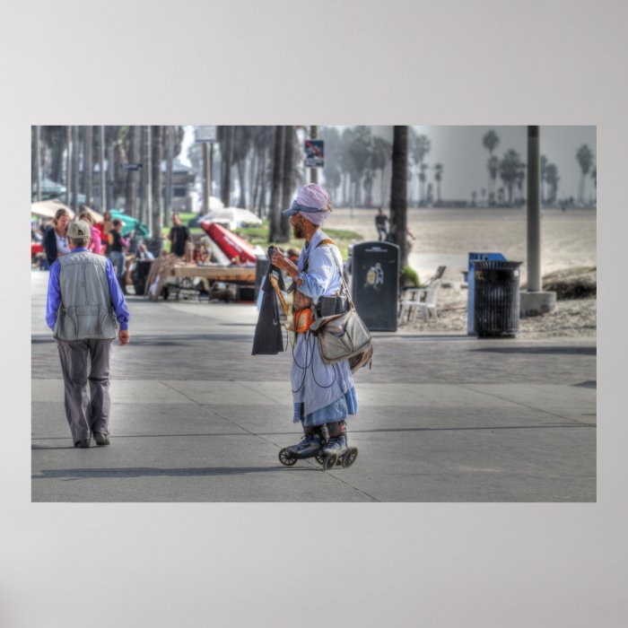 Venice Beach " Icon Print