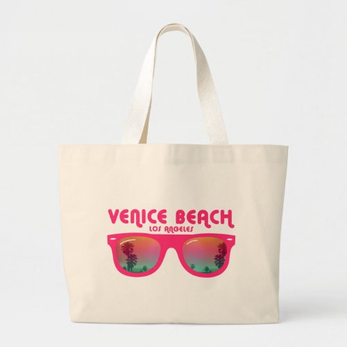 Venice beach Los Angeles Large Tote Bag