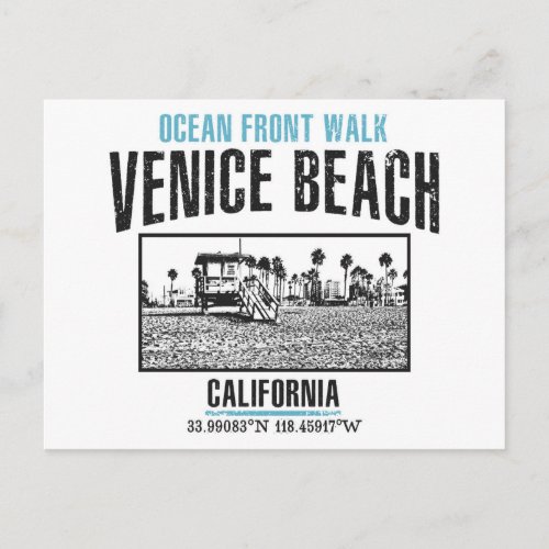 Venice Beach Postcard