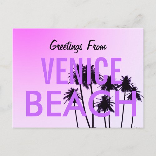 Venice Beach Postcard