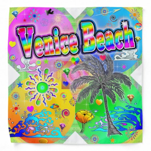 Venice Beach Quadro Seasons Bandana