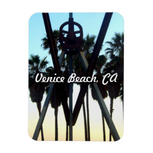 Venice Beach Sky California Souvenir Photo Magnet