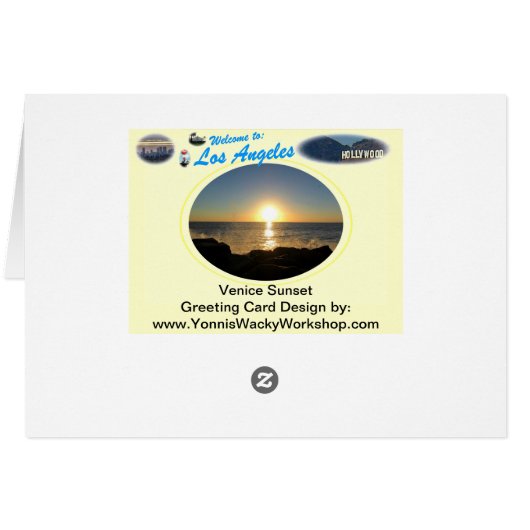 Venice Beach Sunset (Back Horizontal)