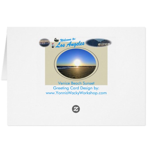 Venice Beach Sunset (Back Horizontal)