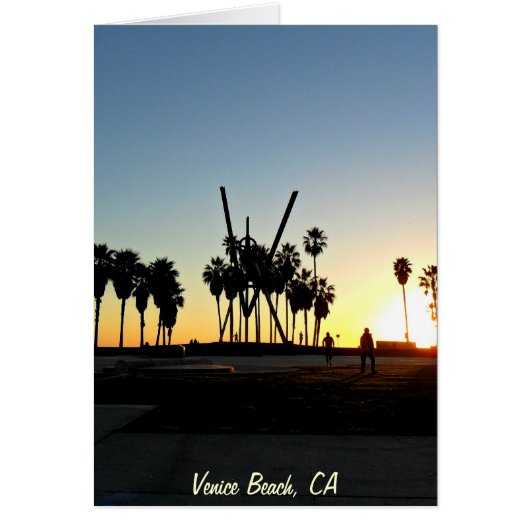 Venice Beach Sunset Cards (Front)