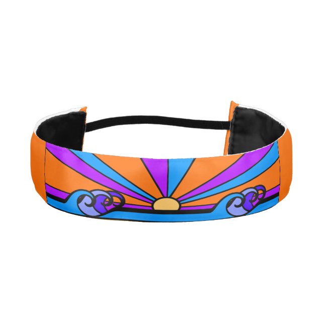 Venice Beach Sunset Headband (Front)